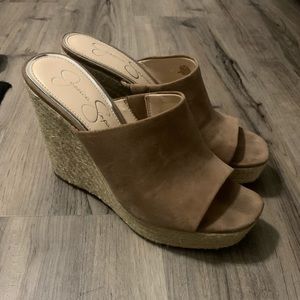 Jessica Simpson wedges